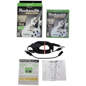 Rocksmith Remastered 2014 Edition Xbox One Bundle with Box